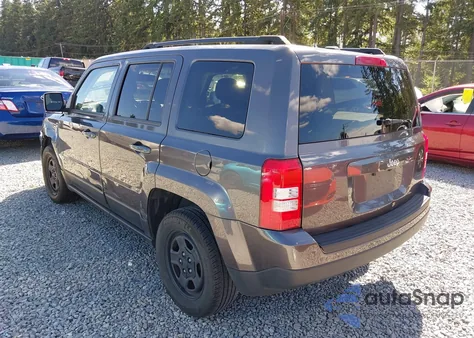 2016 Jeep Patriot Sport from USA, damaged, VIN 1C4NJPBB7GD603699